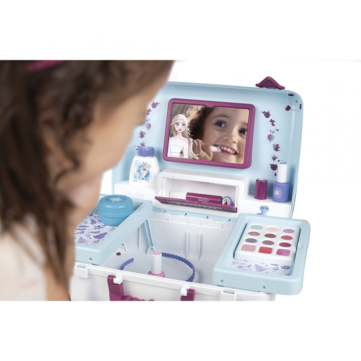 Kinder Make-up Set Smoby FROZEN BEAUTY SUITCASE Multicolour
